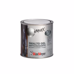 MaxMeyer 162581F500012, Vernice e primer (2 in 1), Semi-lucido, 2,5 L, Nero Grafite, Grigio, 25 m²