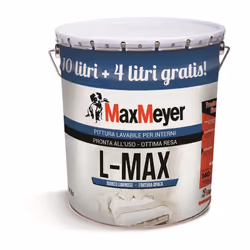 Rendi le tue parenti bianche e luminose con una facilità senza pari grazie a L-Max, la pittura murale lavabile di MaxMeyer. L ...