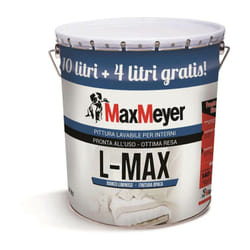 Max Meyer - Pittura Lavabile L-Max Bianca Litri 10+4