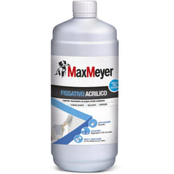 Max Meyer - MaxMeyer Fissativo Acrilico per Interni ed Esterni, Trasparente, 1L