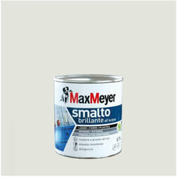 Max Meyer - MaxMeyer Smalto Brillante all'acqua Poliuretanico Bianco Ghiaccio 0,75 l
