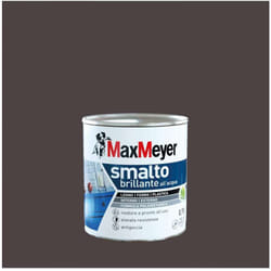 Max Meyer - MaxMeyer Smalto Brillante all'acqua Poliuretanico Marrone 0,75 l