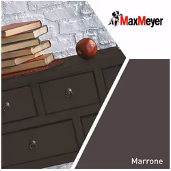 Smalto MaxMeyer poliuretanico satinato in confezione da 2 litri. Ideale per legno, ferro e plastica, per interno ed esterno.. ...