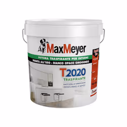 Pittura per interni traspirante, igienizzante e resistente ai batteri, Bianco, 14L Pittura murale traspirante per interni, ce ...