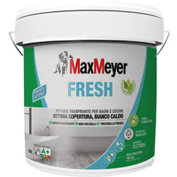 Max Meyer - pittura traspirante per interni 'fresh a+' 10 lt bianca, pronta all uso