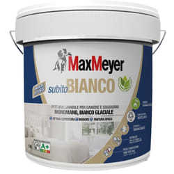 Max Meyer - MaxMeyer subitobianco a+, Pittura per Interni Lavabile Monomano, 10L