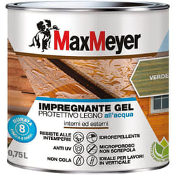 Max Meyer - Impregnante Acqua Gel Bianco Litri 0,75