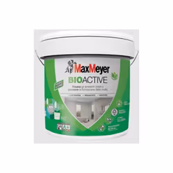 Pittura antimuffa bianco Bioactive Max Meyer 0.750l - 165576D300001 Risana gli ambienti umidi e previene la formazione di muf ...
