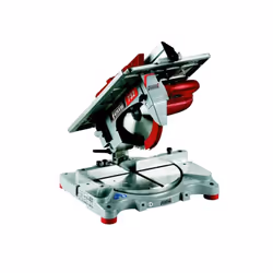 La troncatrice per legno Femi 732 è realizzata con robusta struttura in alluminio pressofuso e potente motore da 1.550w che g ...