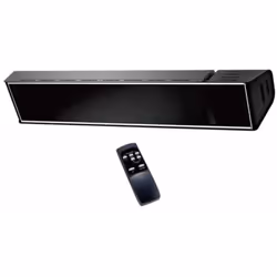 sined caldo vetro nero 2000 riscaldatore infrarossi cristallo da 2000w nero 3 step di potenza 3366100 per ottimizzare i consu ...
