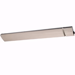 Sined Calore Bianco 1500 Riscaldatore a Infrarossi In Ceramica Da 1500w Bianco Nessuna Emissione Di Luce Elemento Riscaldante In Lega Di Alluminio Estruso Rivestimento Ceramico Telecomando Ip65 - Vista aggiuntiva 2
