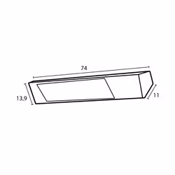 Sined Caldo Ira Inox 2000 Riscaldatore Elettrico Infrarossi Da 2000w Regolabile Grigio Riscaldante Da Interno a Onda Corta a Ira e Telecomando Design Elegante Griglia a Protezione e Display a Led - Vista aggiuntiva 4