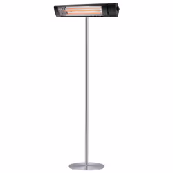 Sined Supporto Riscaldatore Supporto Da Terra Per Riscaldatori Infrarossi Silver Per Il Montaggio Di 2 Stufe Infrarossi a Palpebra Oppure 1 Solo Caldovetro Oppure Caldoira Oppure Caldo Irb - Vista aggiuntiva 3