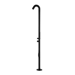 Doccia da Giardino 228,9x18x25 cm con Miscelatore e Doccetta Sined Alghero Nero satinato
