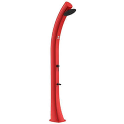 Doccia Solare Rossa Grande Cm 25x27x226,6 Sined Doccia Sole Xxl Rossa