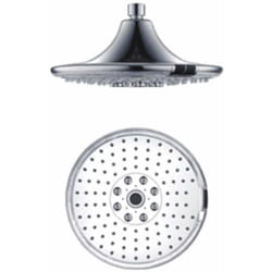 Soffione Doccia Con Led e 3 Getti Cm 11,4x24x24 Sined Soffionedoccia Led 3