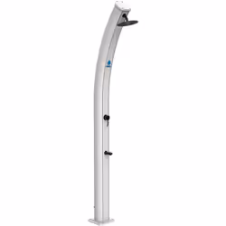 sined dafne doccia solare curva in alluminio con lavapiedi da 35 litri bianco cm 20x20x226Se vuoi l'acqua veremente calda sce ...