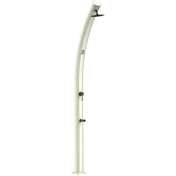 Doccia Solare Bianca In Alluminio Cm 15,4x15,7x226 Sined Doccia Emi Bianca