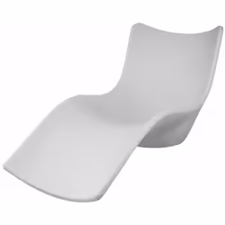 Lettino Chaise Longue Lettino Chaise Longue da Giardino 212x89x103 cm in Polietilene Sined Cassiopea Bianca Chaise Longue Cas ...