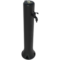 Sined - Fontana Nera Da Giardino Cm 25x25x99 Fontana Tritone Nera
