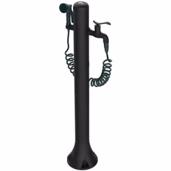 sined acqua pro fontanella da giardino con attacco laterale acqua realizzata in polietilene nera cm 27x23x99L'innovazione in ...
