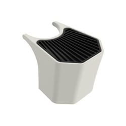 Sined - Secchiello per Fontana da Giardino Tritone in Polietilene pehd Bianco
