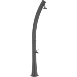 Doccia Grigia Acqua Calda Con Il Sole Cm 20x21x226 Mpc Docciasolare Rio Grigio