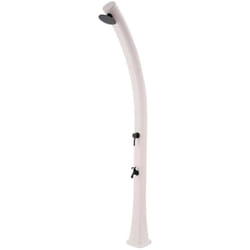 Doccia Bianca Acqua Calda Dal Sole Cm 20x21x226 Mpc Docciasolare Rio Bianco Blackmatt