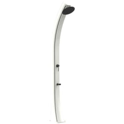 Nuova Doccia Bianca Riscaldamento Solare Cm 25x27x226,6 Mpc Docciasolare Rioxxl Bianco Blackmatt