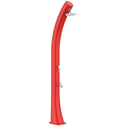 Doccia Xxl 40 Rossa Acqua Calda Dal Sole Cm 25x27x226,6 Mpc Docciasolare Rioxxl Rosso