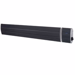 Pannello Radiante Riscaldante Wi-Fi ad Infrarossi 122,5x17,7x6 cm 1800W Sined Calore Nero - Vista aggiuntiva 2