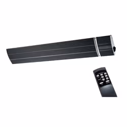 Pannello Radiante Riscaldante Wi-Fi ad Infrarossi 122,5x17,7x6 cm 1800W Sined Calore Nero - Vista aggiuntiva 4
