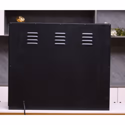 SINED Caminetto Panarea Interno Caminetto freestanding Elettrico Nero - Vista aggiuntiva 4