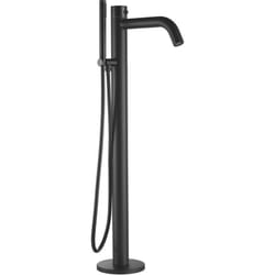 Rubinetto Nero Per Vasca Con Doccetta Cm 96,5x6x6 Sined Doccia Oristano Nera