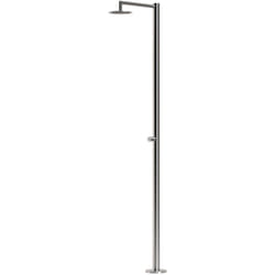 Colonna Doccia Inox Per Esterno Cm 229x6x42 Sined Doccia Inox Polifemo