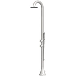 Doccia Bianca In Acciaio Inox Nautico Cm 229x6x26 Sined Doccia Inox Luna d Bianca