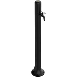 Sined - Fontana Da Giardino Nera In Alluminio Si Cm 100x17x7,5 Fontana Alu Acqua Nera