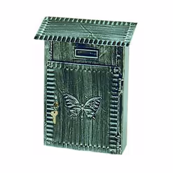Codice: 8026091004330 Marca: VIGOR-BLINKY. Cassette per Lettere Fe-Battuto Grande Antichizzata 22x10x31H