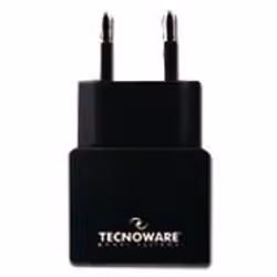 Tecnoware FAM17196 Caricabatterie per dispositivi mobili Universale Nero AC, USB Interno