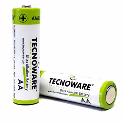 Tecnoware FBA17646, Batteria monouso, Stilo AA, Alcalino, 1,5 V, 40 pz, 2950 mAh