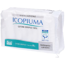 Icopiuma Cotone Idrofilo Extra Indiano 1 Pezzo 50g