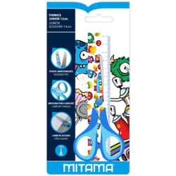 Mitama Forbice Scuola 13 cm. Taglio a zig zag Multicolore
