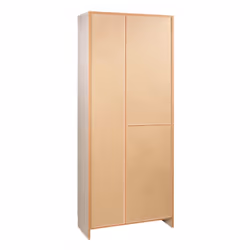 Armadio multiuso tre ante un cassetto Eucalipto 77x34x h183 cm - Vista aggiuntiva 3