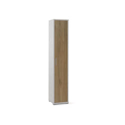 Mobile multiuso con 4 ripiani, dimensioni 41x39x182 cm.