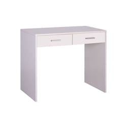 Sarmog - Scrivania ufficio bianca larga 91 cm. Scrivanie in legno