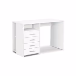 Questa elegante scrivania ha un ampio spazio per riporre con dimensioni compatte: il giusto compromesso per la tua postazione ...