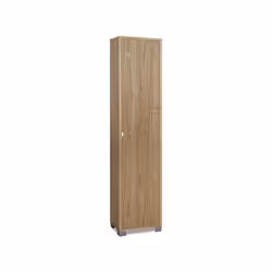La linea QUADRANTE ha una struttura spessa 18mm ed anta, fianchi e top a vista, bordi ABS. La colonna in legno è un mobile di ...