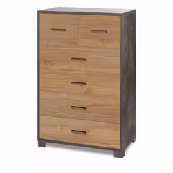 Settimino mobile alto cassettiera, colore sstruttura ossido nero e frontale noce stelvio. Dimensioni ingombro 70x41x112 cm Ca ...