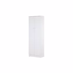 Scarpiera dal design moderno e dalle linee semplici ed essenziali. L'armadio multiuso ha una struttura in truciolare nobilita ...