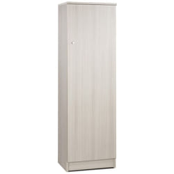 Armadio 1 Anta 150 h Mobile con Ripiani Multiuso da Bagno Salvaspazio Ufficio
